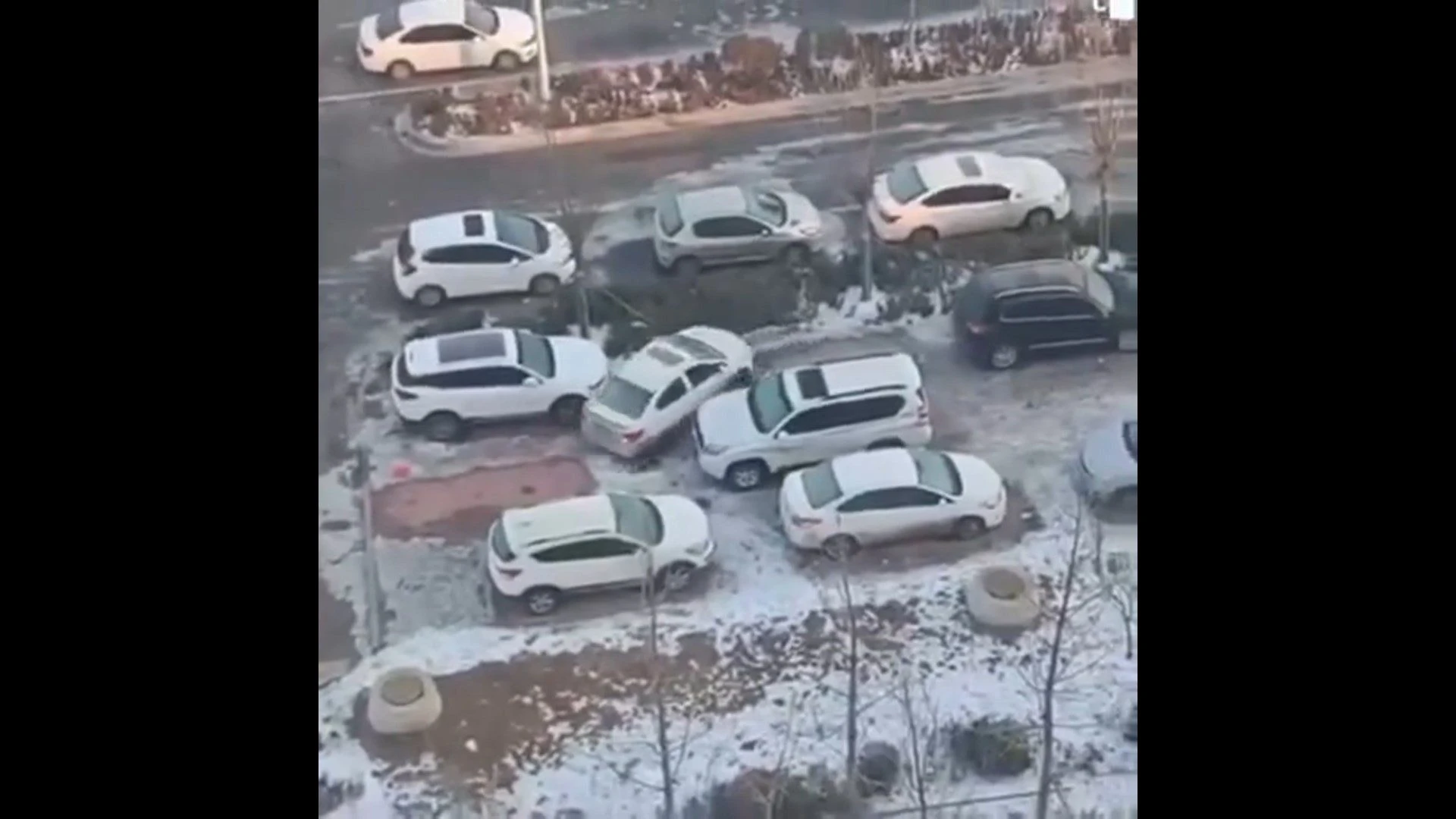 高超的開車技術突破十面埋伏