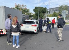 快訊／楊梅休息站重大事故！輔駕自撞波及5車共3人傷