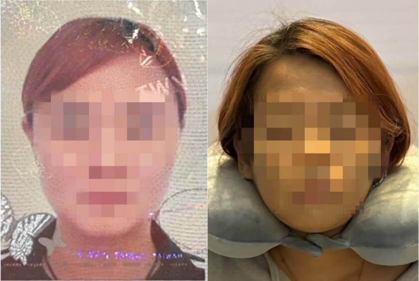女子冒用護照闖關當場遭移民官識破，竟是四案通緝犯！（圖／移民署國境事務大隊）